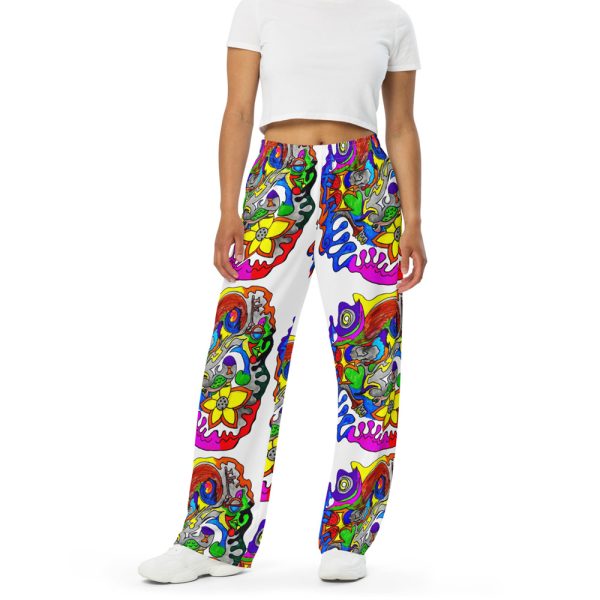 ladies wide leg