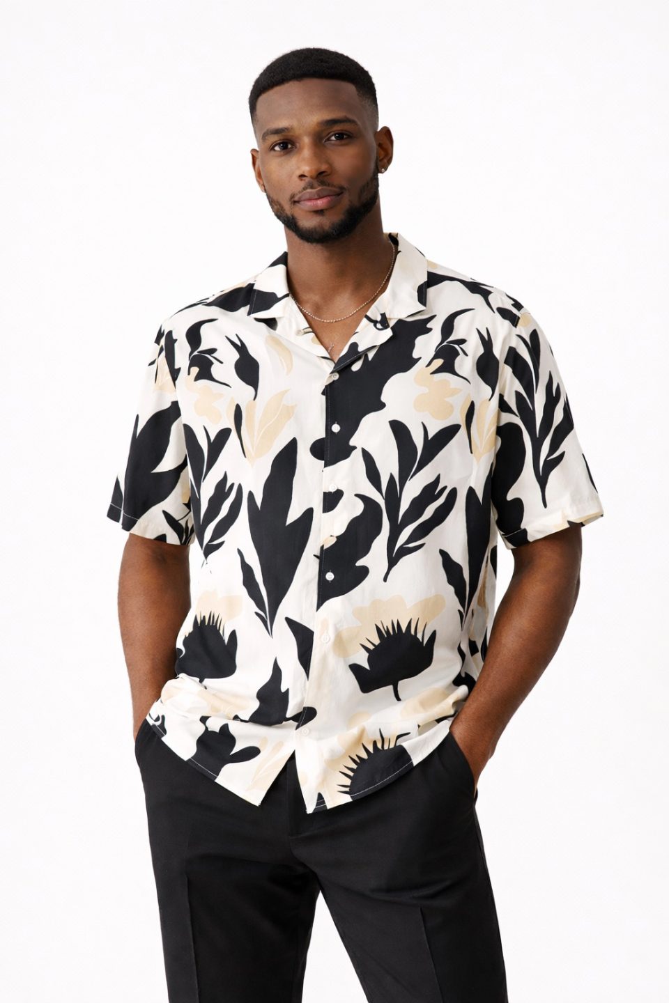 Curve Volum Art Rayon Shirt