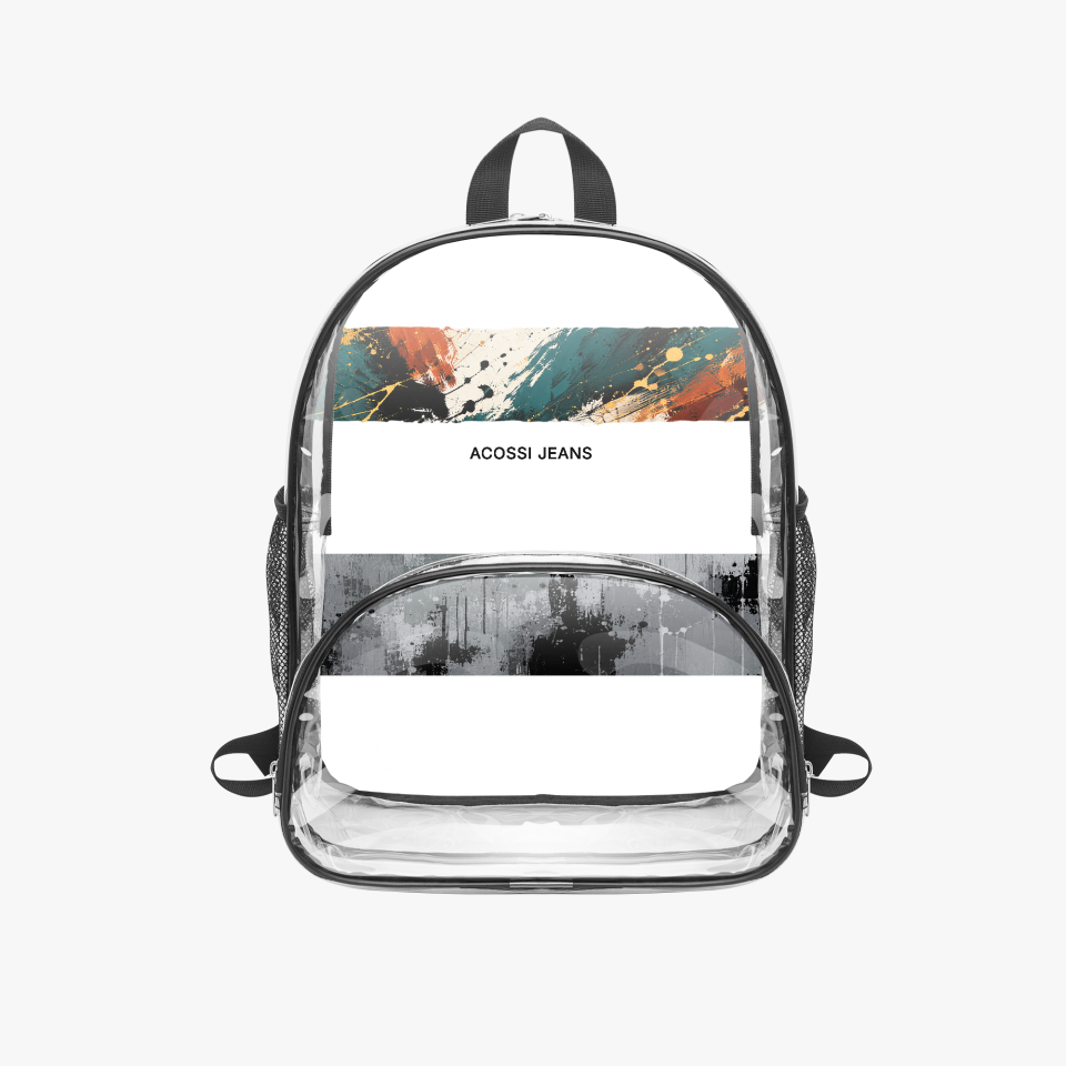 AJ Art Clear Backpack Unisex