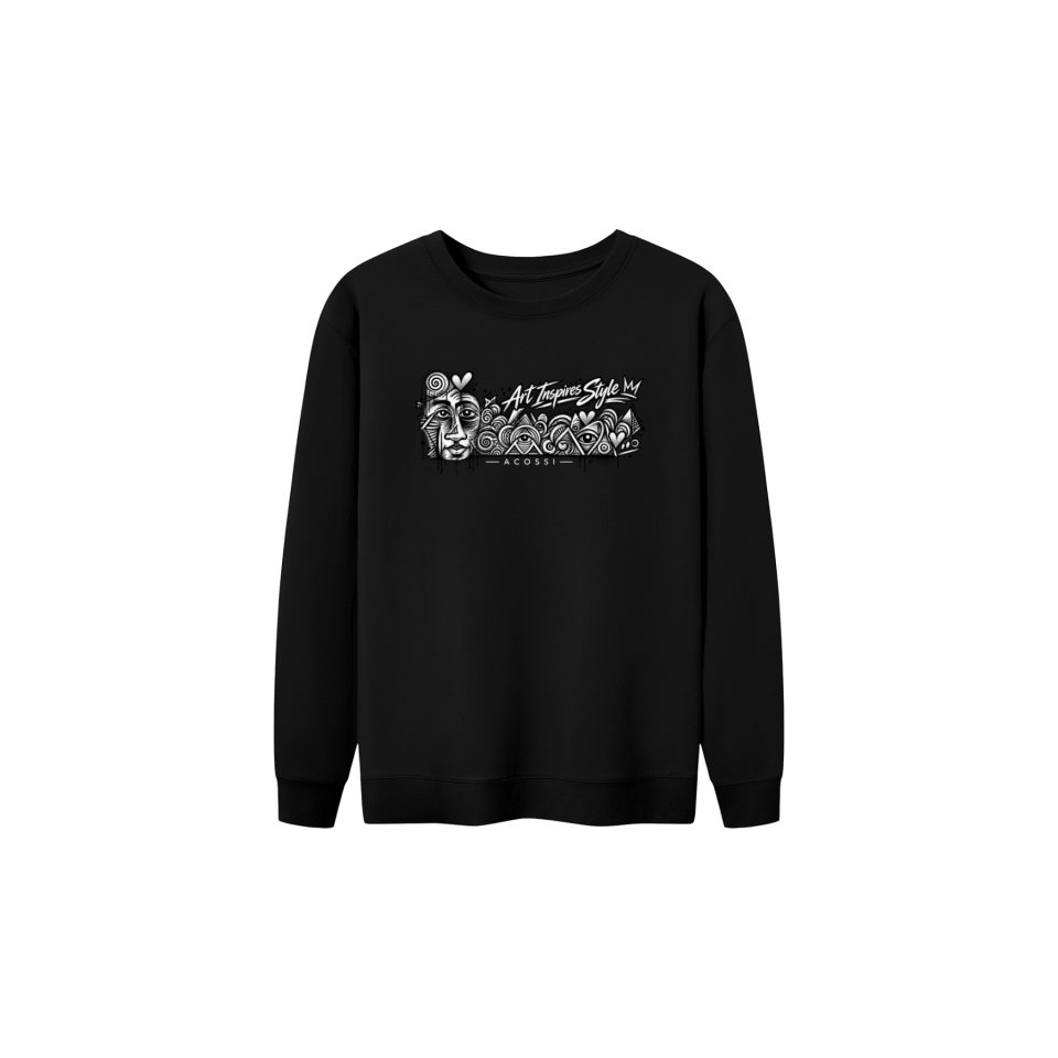 Art Inspires Style Drop Shoulder Sweatshirt