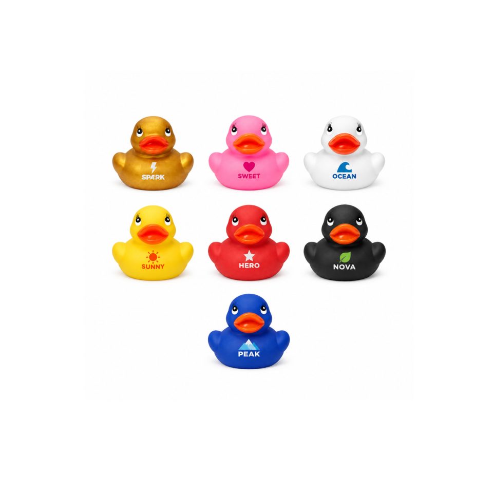Custom 2 Inch Colorful Rubber Ducks