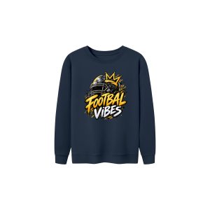 Football_VibeNavy Blue-front_sweater