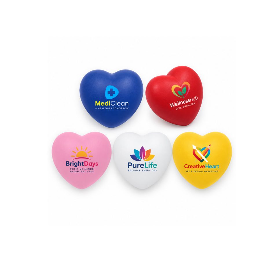 Custom Heart Shaped Stress Reliever