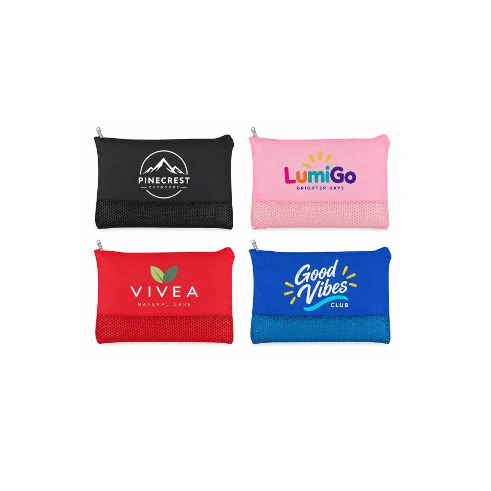 Custom Makeup Bag With Zipper