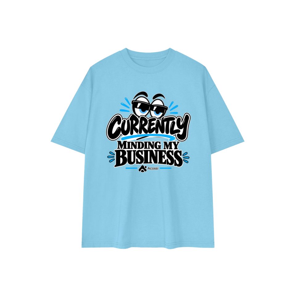 Currently Minding B Drop Shoulder T-Shirt